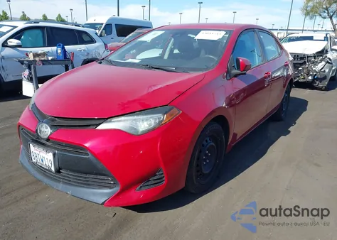 2018 Toyota Corolla Le from USA, damaged, VIN 5YFBURHE1JP760799